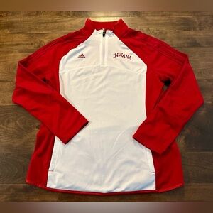 🌟 Women’s Adidas Indiana University Quarter-Zip Pullover